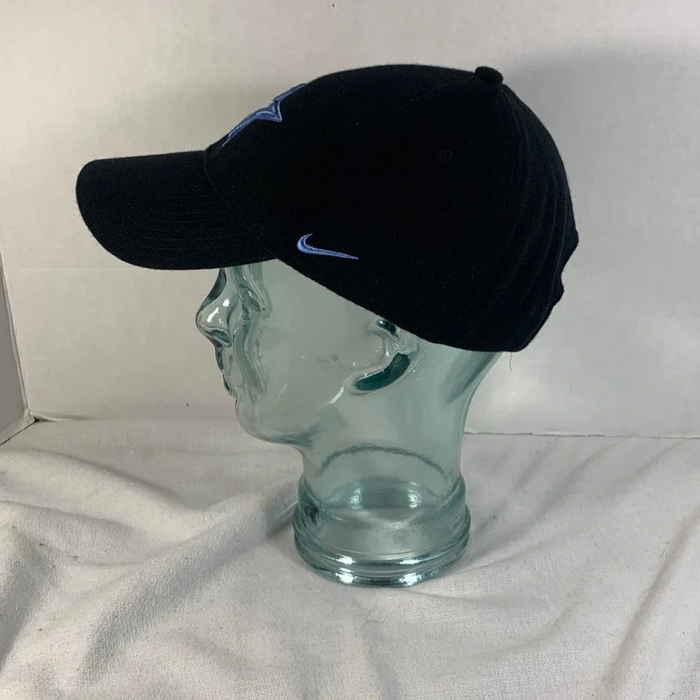 Nike Navy Wool ‘Astros’ Baseball Cap with Light Blue Embroidery Logo